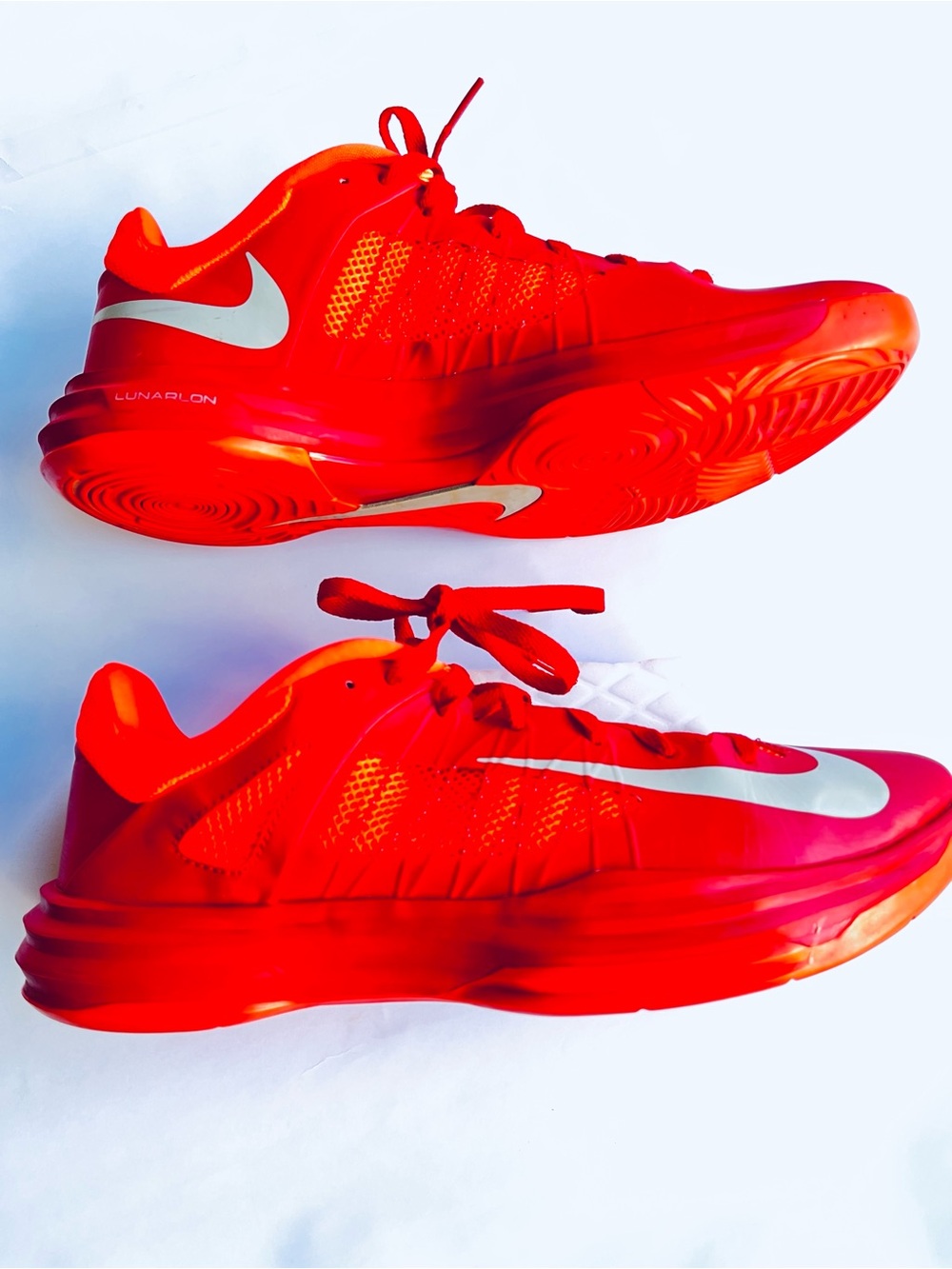 Nike Hyperdunk 2012 Low University Red Men’s Size:12 Athletic Shoes  #554671-600